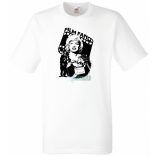 Retro film rajongó -  Monroe és Chaplin férfi rövid ujjú póló