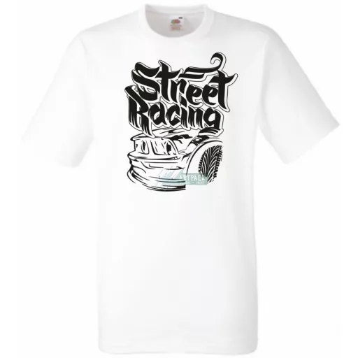 Street Racing férfi rövid ujjú póló