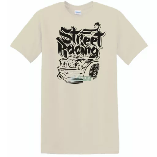 Street Racing férfi rövid ujjú póló