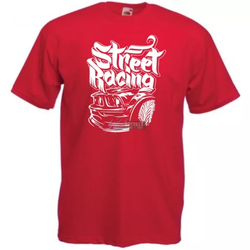 Street Racing férfi rövid ujjú póló
