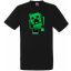 Kukucskáló Creeper - Minecraft stílus gyerek rövid ujjú póló