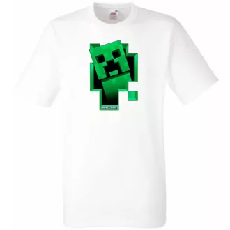   Kukucskáló Creeper - Minecraft stílus gyerek rövid ujjú póló