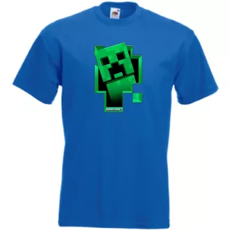   Kukucskáló Creeper - Minecraft stílus gyerek rövid ujjú póló