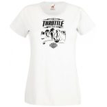 Teljes gázzal pénteken Motor fan Harley női rövid ujjú póló