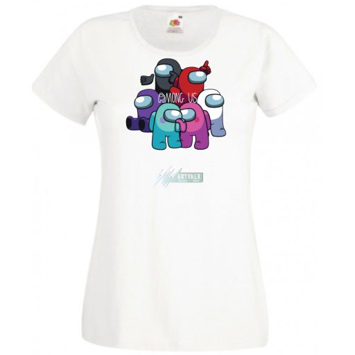 Game fan - Játékosom - Among Us női rövid ujjú póló