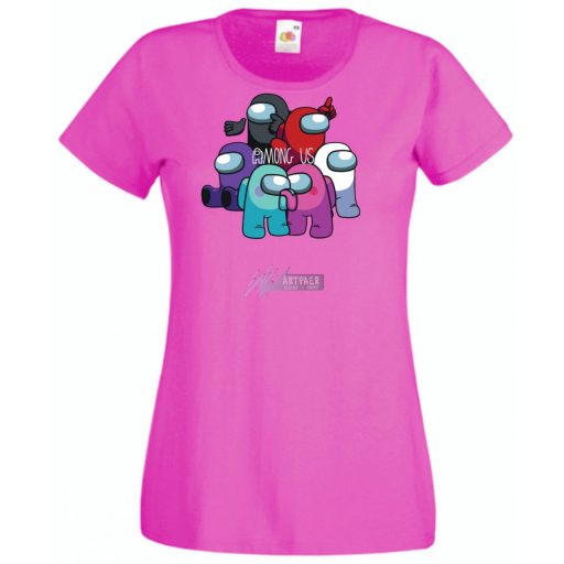 Game fan - Játékosom - Among Us női rövid ujjú póló