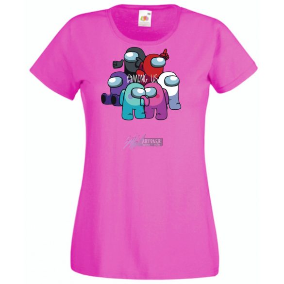Game fan - Játékosom - Among Us női rövid ujjú póló