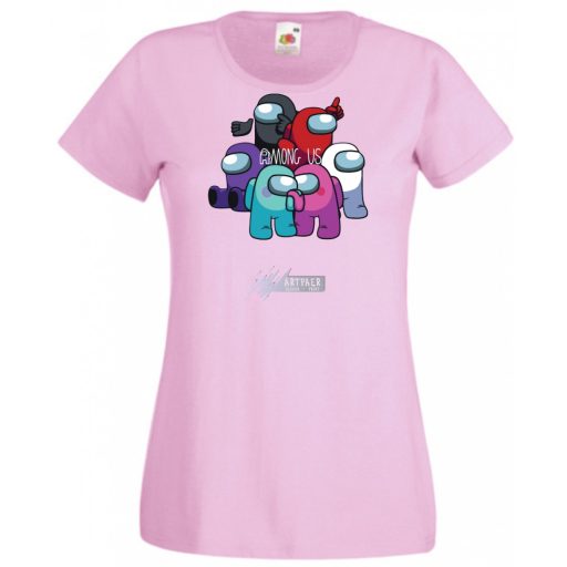 Game fan - Játékosom - Among Us női rövid ujjú póló