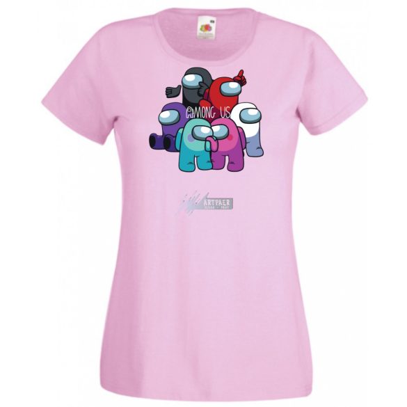 Game fan - Játékosom - Among Us női rövid ujjú póló