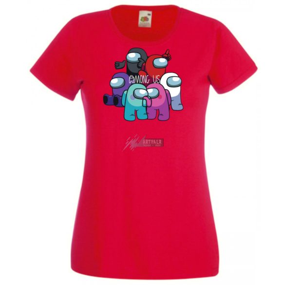 Game fan - Játékosom - Among Us női rövid ujjú póló