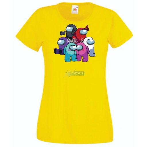 Game fan - Játékosom - Among Us női rövid ujjú póló