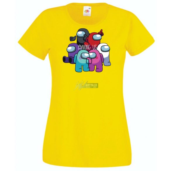 Game fan - Játékosom - Among Us női rövid ujjú póló