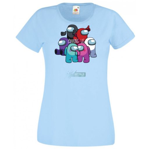 Game fan - Játékosom - Among Us női rövid ujjú póló