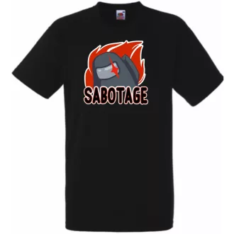   Game fan - Játékosom - Among Us Impostors Sabotage gyerek rövid ujjú póló