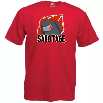   Game fan - Játékosom - Among Us Impostors Sabotage gyerek rövid ujjú póló