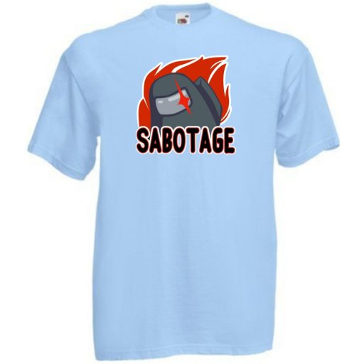 Game fan - Játékosom - Among Us Impostors Sabotage gyerek rövid ujjú póló