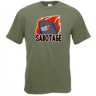   Game fan - Játékosom - Among Us Impostors Sabotage férfi rövid ujjú póló
