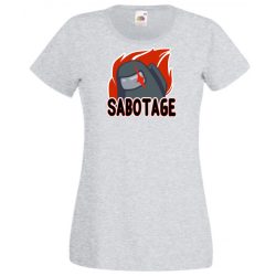   Game fan - Játékosom - Among Us Impostors Sabotage női rövid ujjú póló