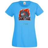 Game fan - Játékosom - Among Us Impostors Sabotage női rövid ujjú póló