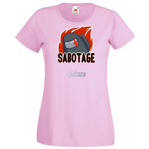 Game fan - Játékosom - Among Us Impostors Sabotage női rövid ujjú póló