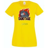 Game fan - Játékosom - Among Us Impostors Sabotage női rövid ujjú póló