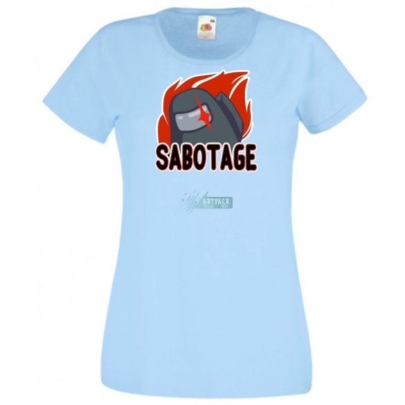 Game fan - Játékosom - Among Us Impostors Sabotage női rövid ujjú póló