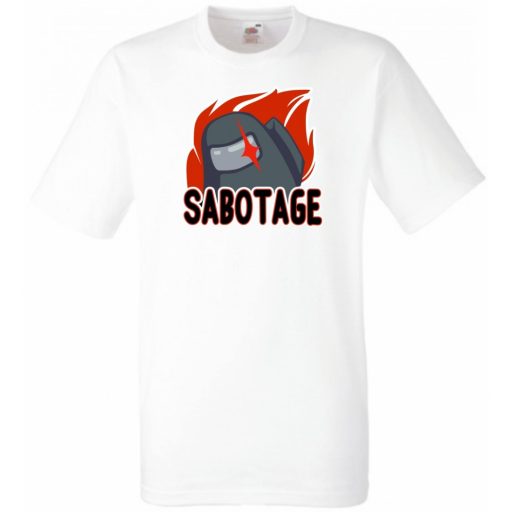 Game fan - Játékosom - Among Us Impostors Sabotage férfi rövid ujjú póló