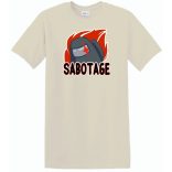 Game fan - Játékosom - Among Us Impostors Sabotage férfi rövid ujjú póló