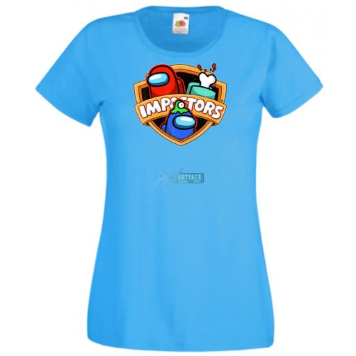 Game fan - Játékosom - Among Us Impostors női rövid ujjú póló