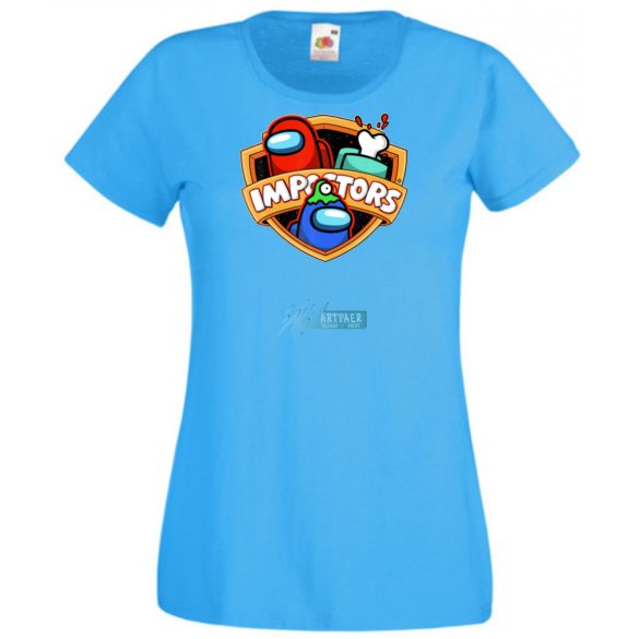 Game fan - Játékosom - Among Us Impostors női rövid ujjú póló