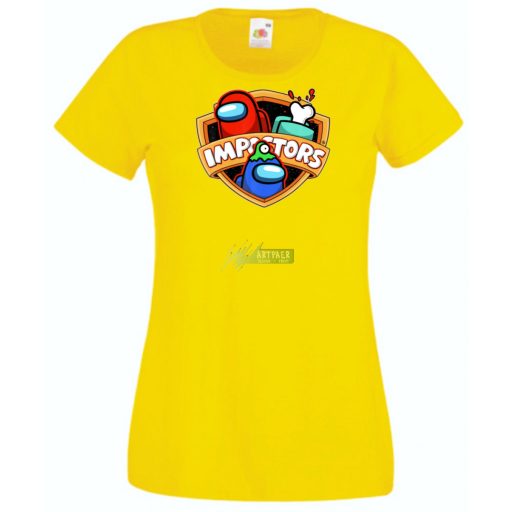 Game fan - Játékosom - Among Us Impostors női rövid ujjú póló