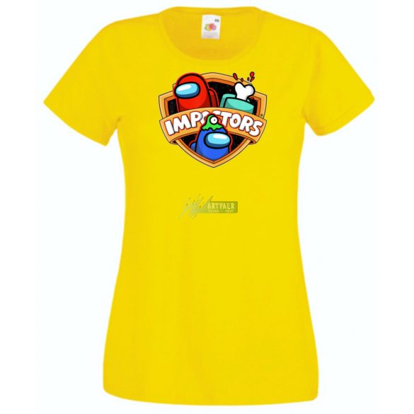 Game fan - Játékosom - Among Us Impostors női rövid ujjú póló