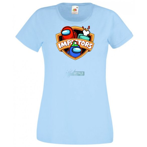 Game fan - Játékosom - Among Us Impostors női rövid ujjú póló