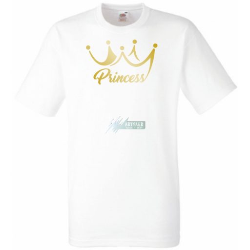 Princess Családi közös gyerek rövid ujjú póló