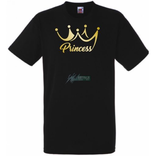 Princess Családi közös gyerek rövid ujjú póló