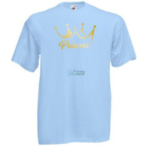 Princess Családi közös gyerek rövid ujjú póló
