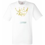 King Családi közös póló férfi rövid ujjú póló