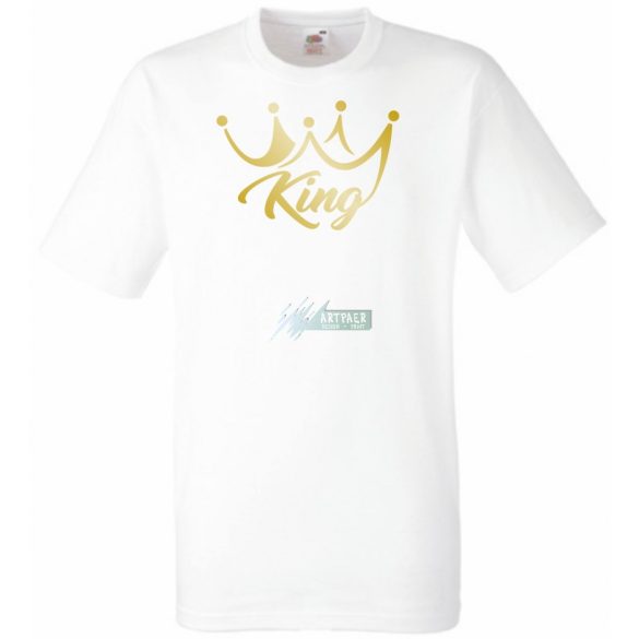 King Családi közös póló férfi rövid ujjú póló