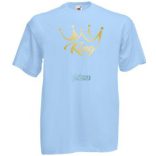 King Családi közös póló férfi rövid ujjú póló