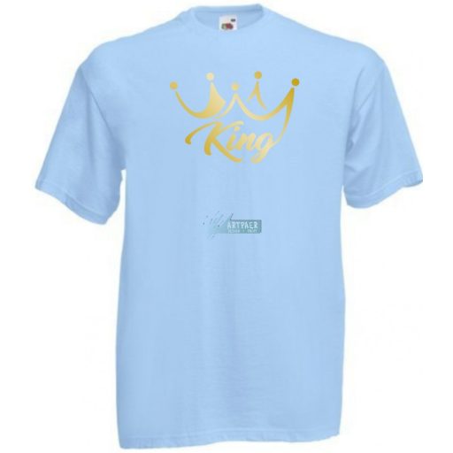 King Családi közös póló férfi rövid ujjú póló