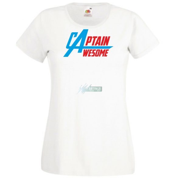 Hőseink Fantasztikus Kapitány női rövid ujjú póló