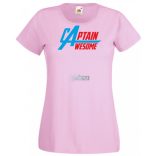 Hőseink Fantasztikus Kapitány női rövid ujjú póló