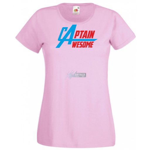 Hőseink Fantasztikus Kapitány női rövid ujjú póló