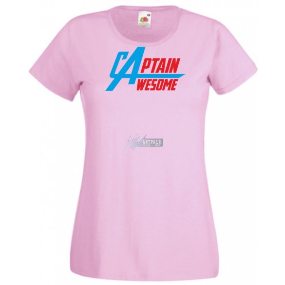 Hőseink Fantasztikus Kapitány női rövid ujjú póló