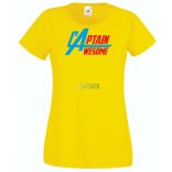 Hőseink Fantasztikus Kapitány női rövid ujjú póló