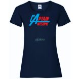 Hőseink Fantasztikus Kapitány női rövid ujjú póló