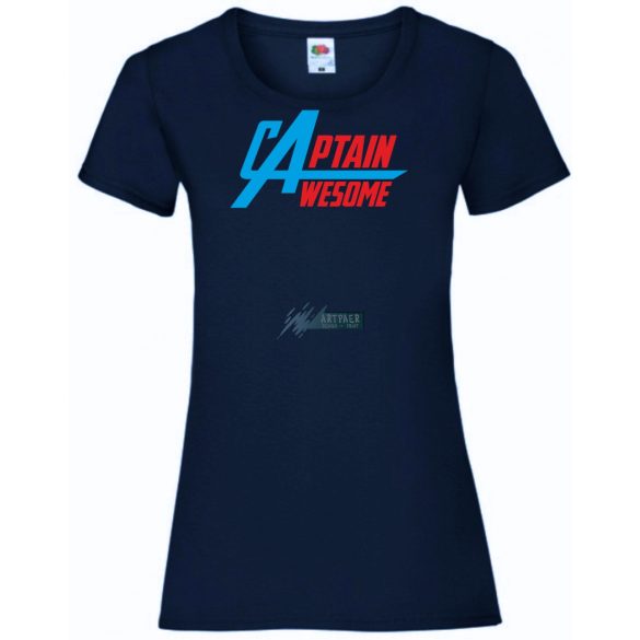 Hőseink Fantasztikus Kapitány női rövid ujjú póló