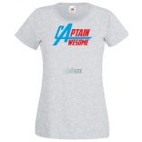 Hőseink Fantasztikus Kapitány női rövid ujjú póló