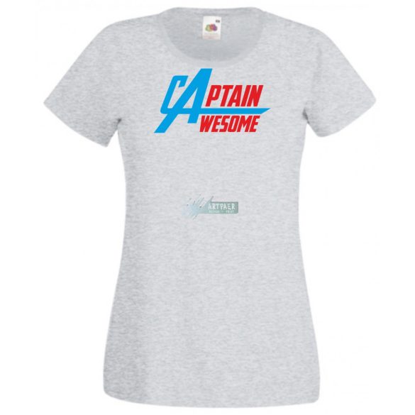 Hőseink Fantasztikus Kapitány női rövid ujjú póló