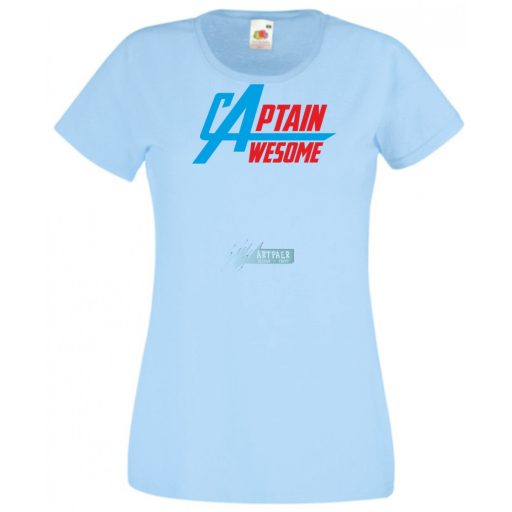 Hőseink Fantasztikus Kapitány női rövid ujjú póló